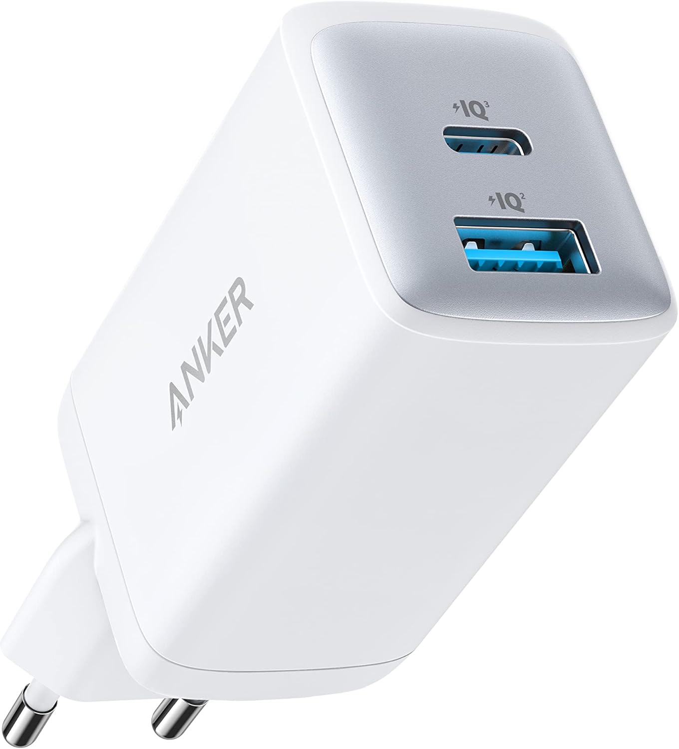 Anker USB C Ladeger?t, Kompaktes 65W 2-Port Netzteil (Frei)