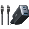 Anker 735 Ladeger?t (Nano II 65W) + USB-C auf USB-C Kabel (0,9m)