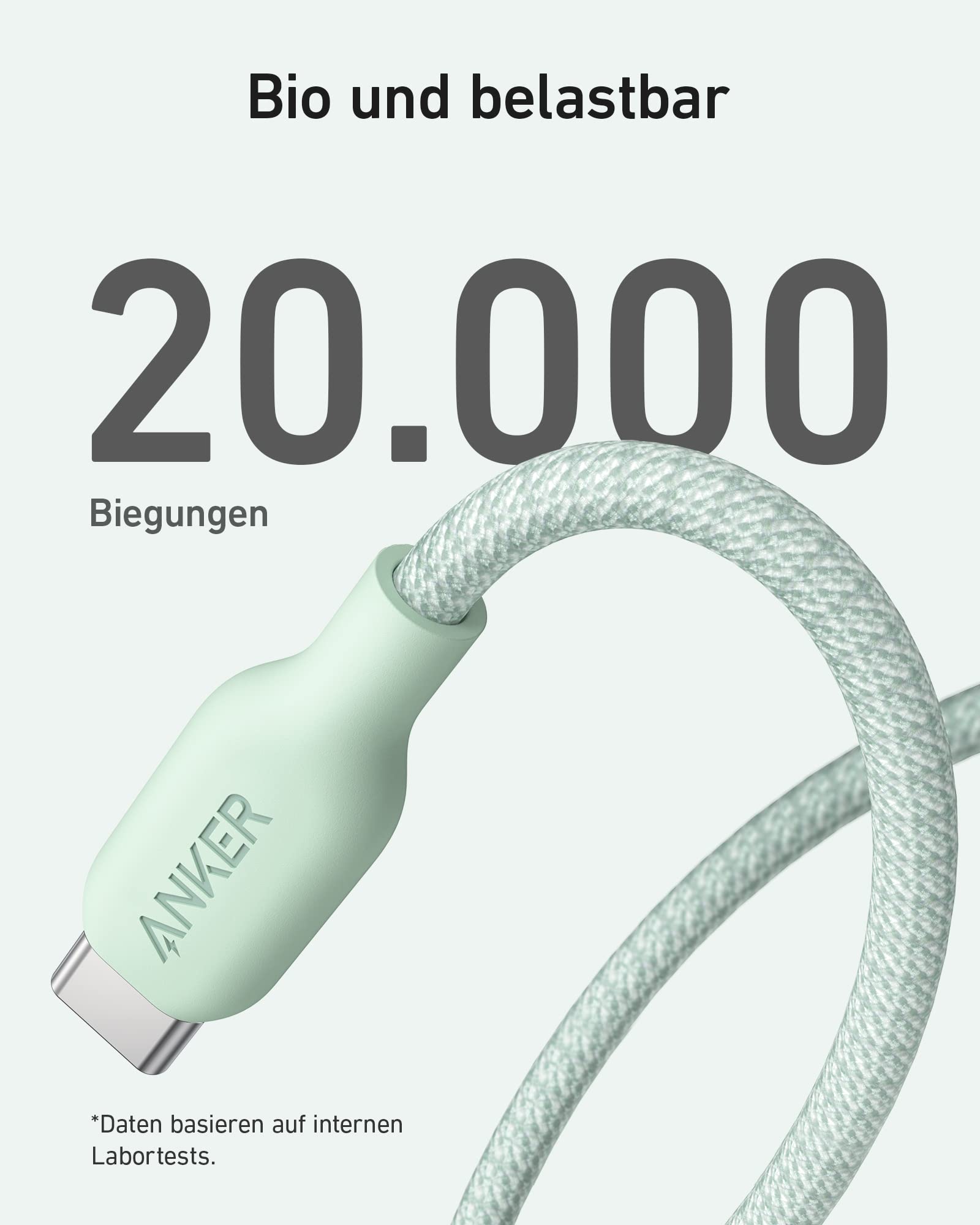 Anker 541 USB-C to Lightning Cable (3 ft / 6ft Bio-Nylon) - Image 12