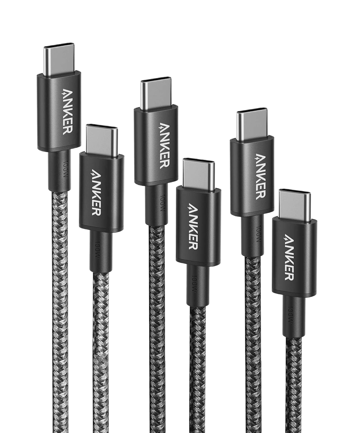Anker 333 USB-C auf USB-C Kabel (1m+1,8m+3m, 3-Pack) - Image 7