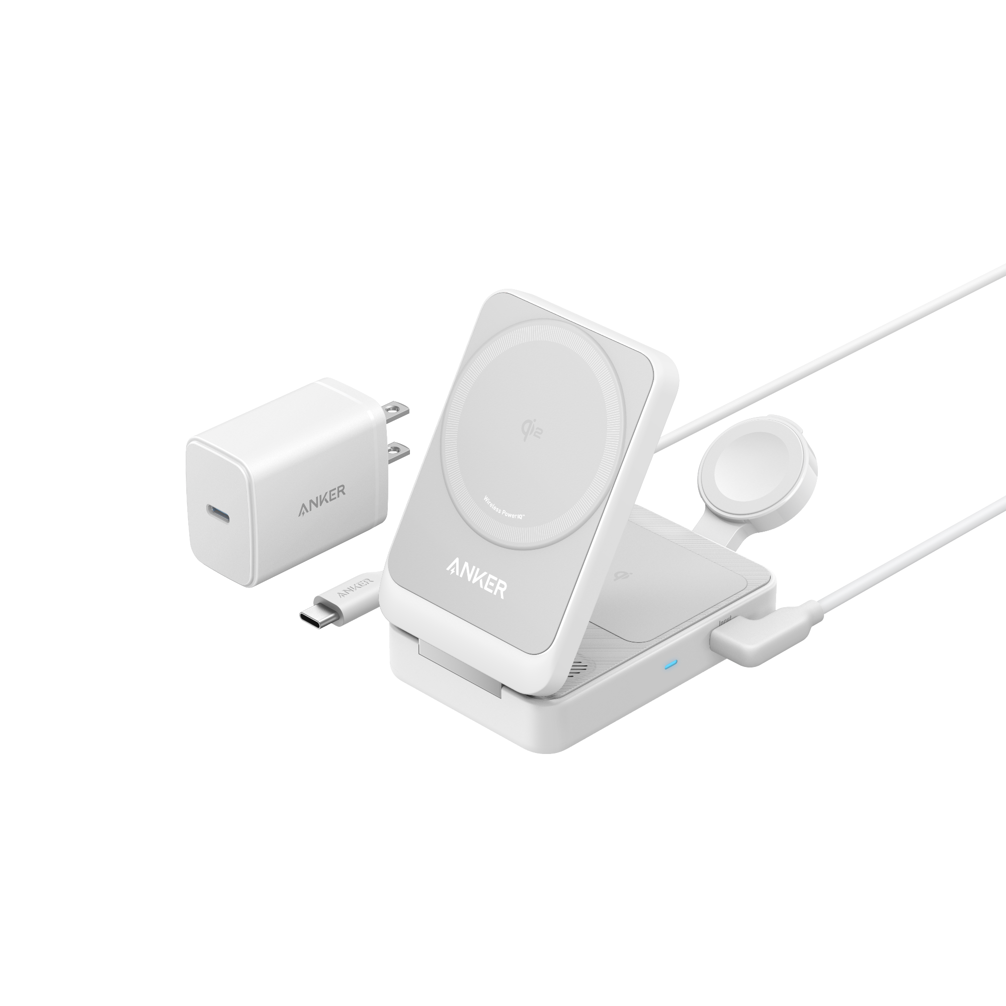 Anker MagGo Wireless Charging Station (Foldable 3-in-1) - Image 8