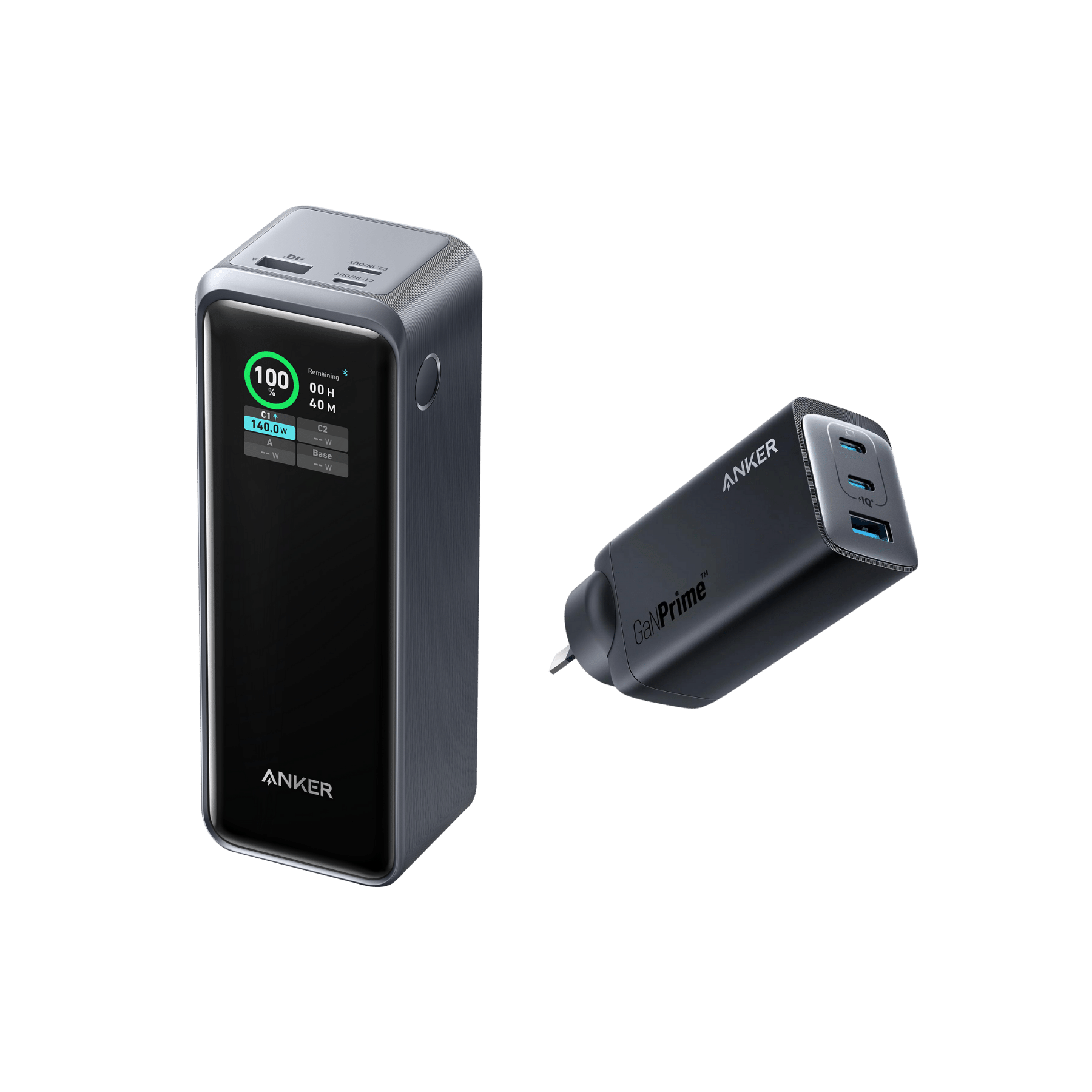 Anker Prime 27,650mAh Power Bank (250W) and 737 Charger (GaNPrime 120W)