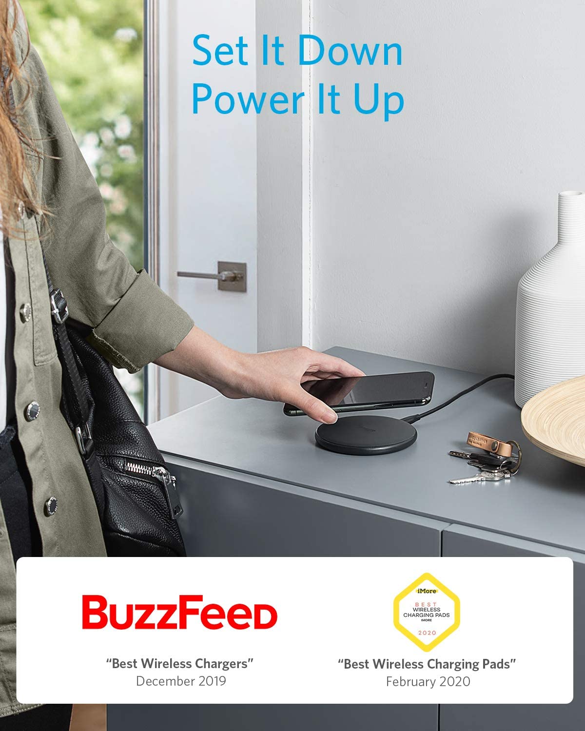 Anker 313 Wireless Charger (Pad) - Image 2