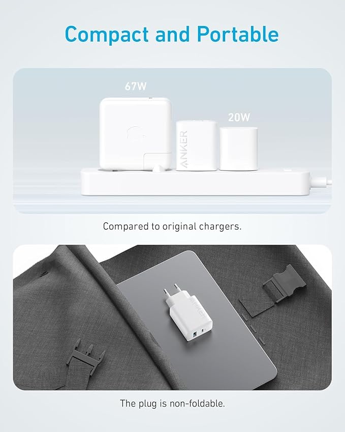 Anker Chargeur 20 W (iPhone/iPad, USB-C, cable 1,5 m) - Image 29