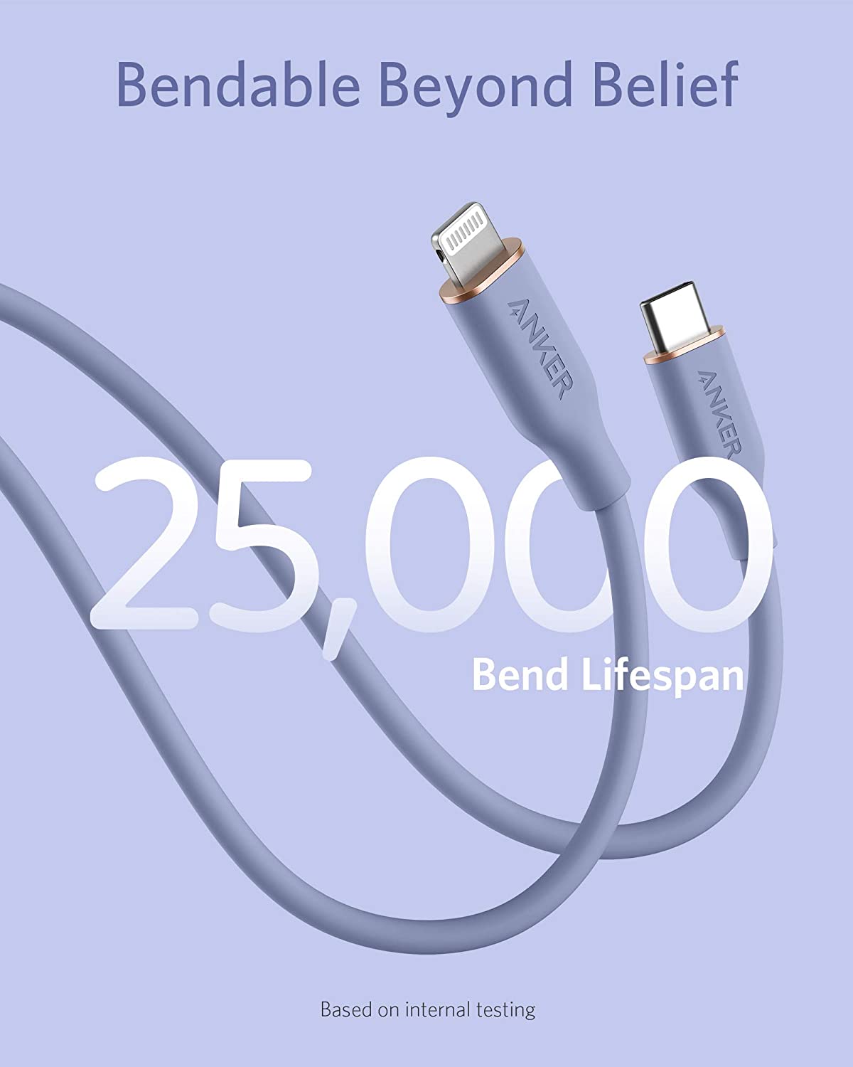 Anker 641 USB-C to Lightning Cable (Flow, 3 ft Silicone) - Image 28