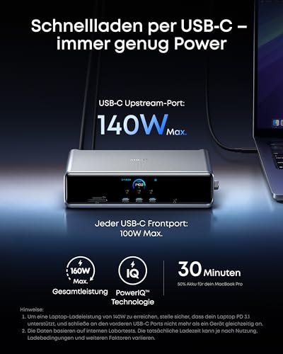 Anker Prime Docking Station (14-in-1, Dreifach-Display, MST) - Image 6