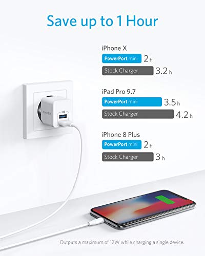 Anker Chargeur USB PowerPort Lot de 2 Mini Chargeurs muraux USB Ultra Compact 2 - Image 3