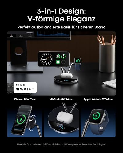 Anker Prime Kabellose Ladestation (3-in-1 St?nder) - Image 5