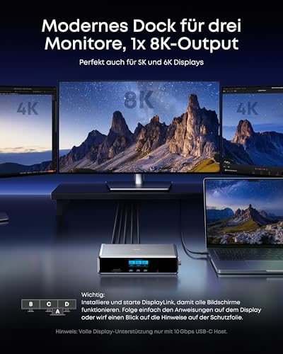 Anker Prime Docking Station (14-in-1, Dreifach-Display, MST) - Image 4