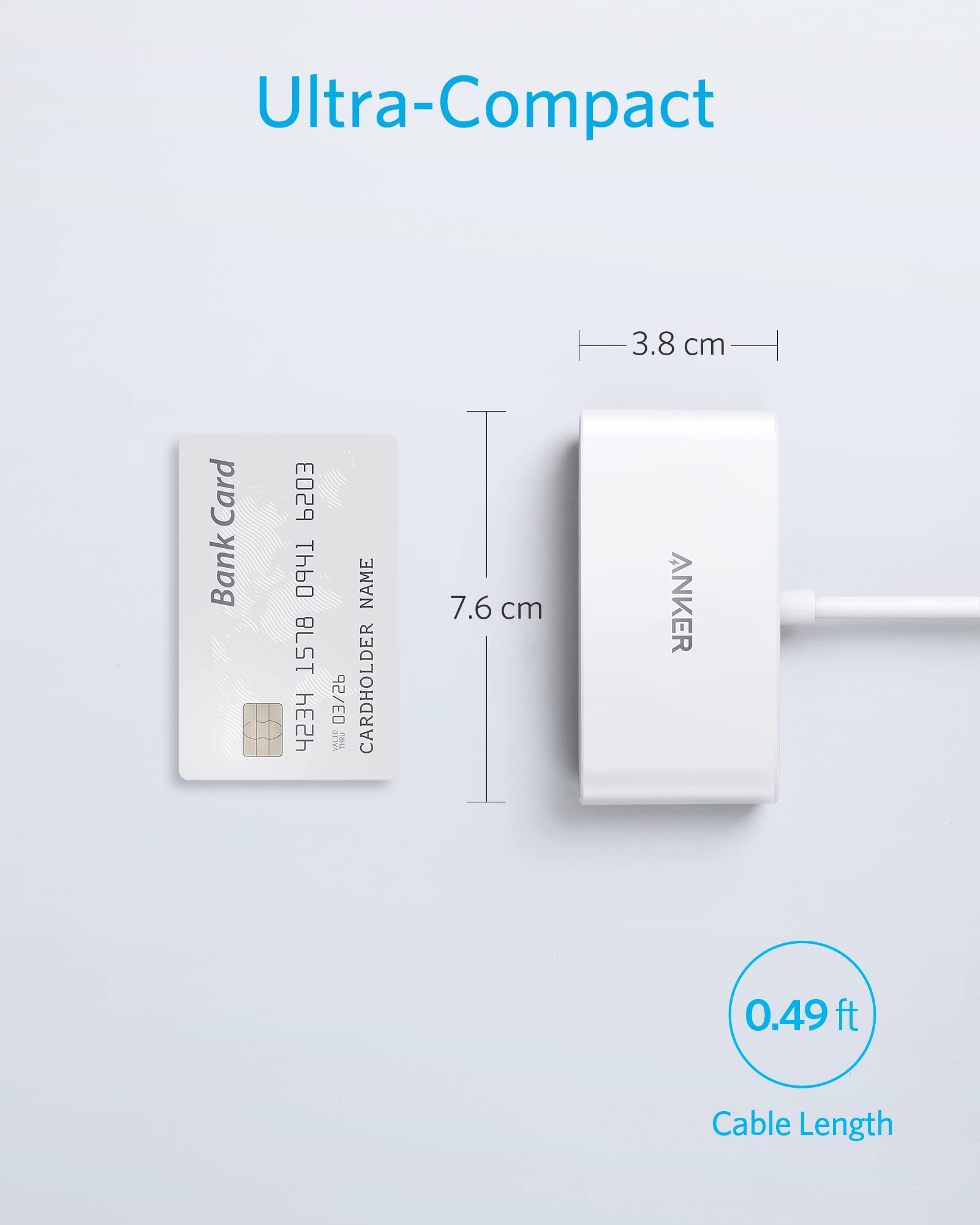Anker Refurbished PowerExpand 3-in-1 USB-C PD Hub (White) - Image 6