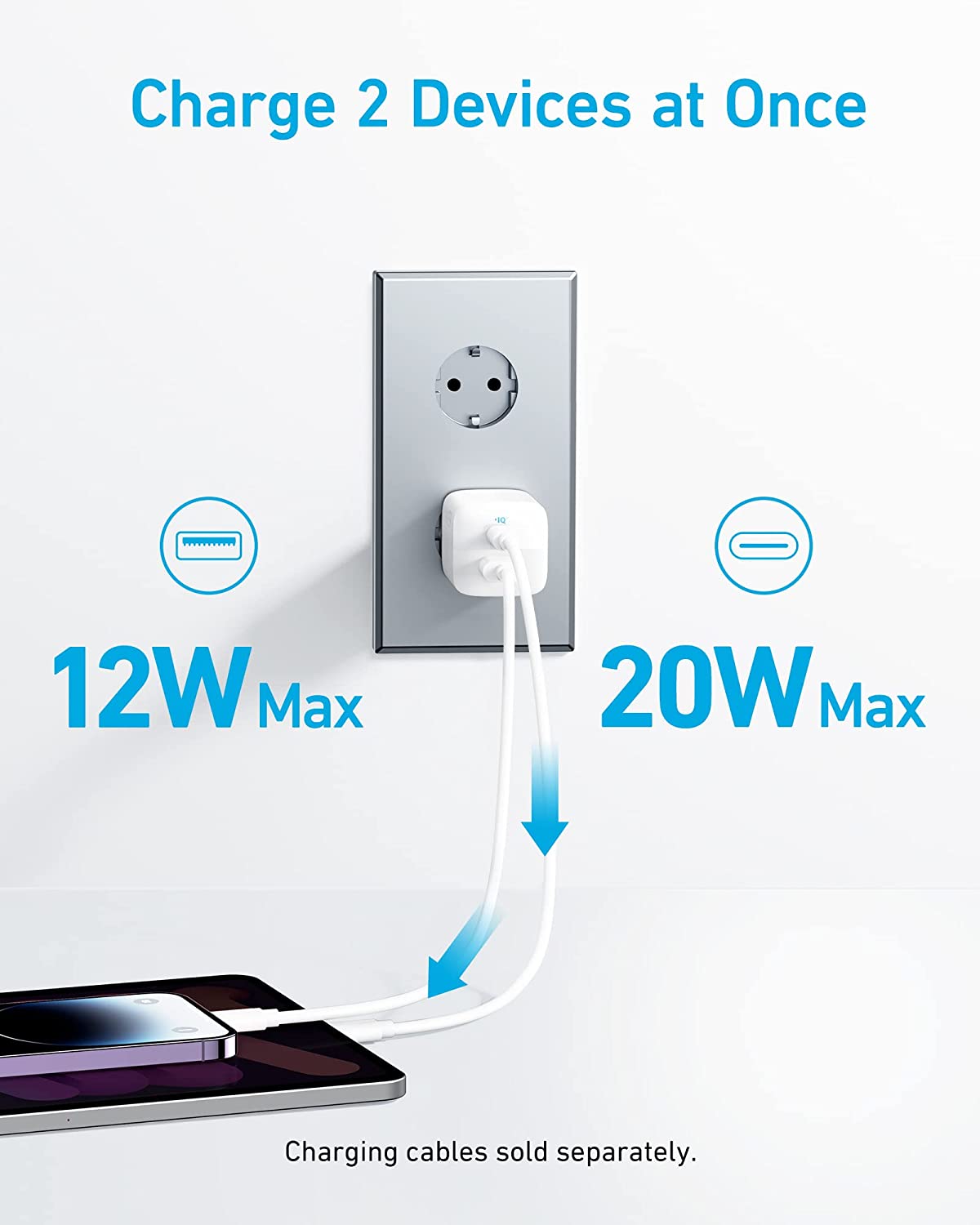 Anker Chargeur iPhone USB-C 323 (33 W) - Image 3