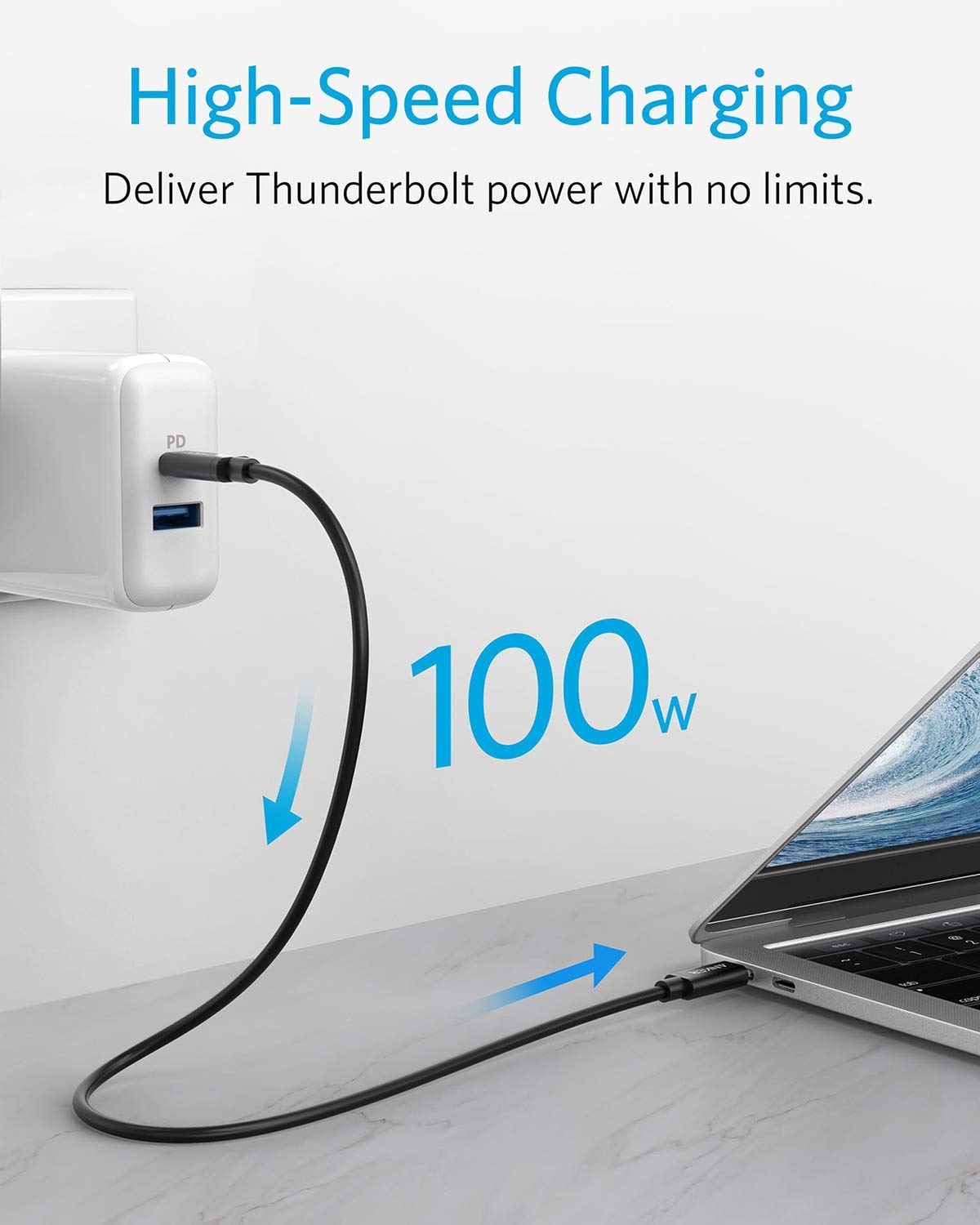 Anker USB-C to USB-C Thunderbolt 3.0 Cable - Image 2