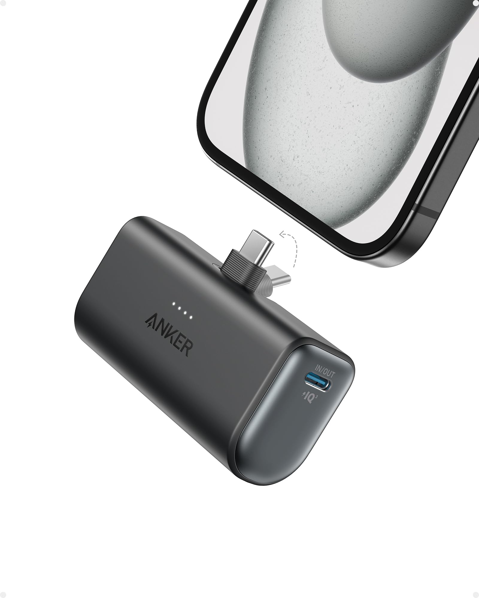 Anker Refurbished Nano Power Bank (22.5W, Built-In USB-C Connector)