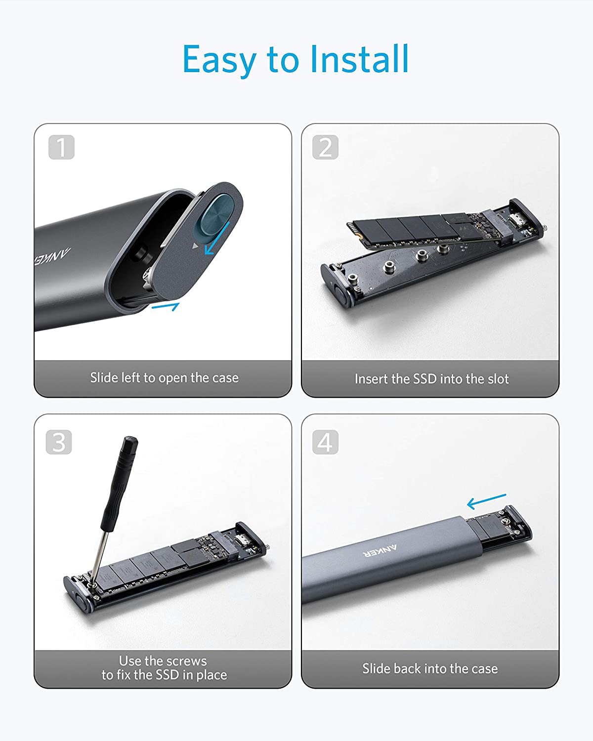 Anker PowerExpand M.2 SSD Enclosure - Image 5