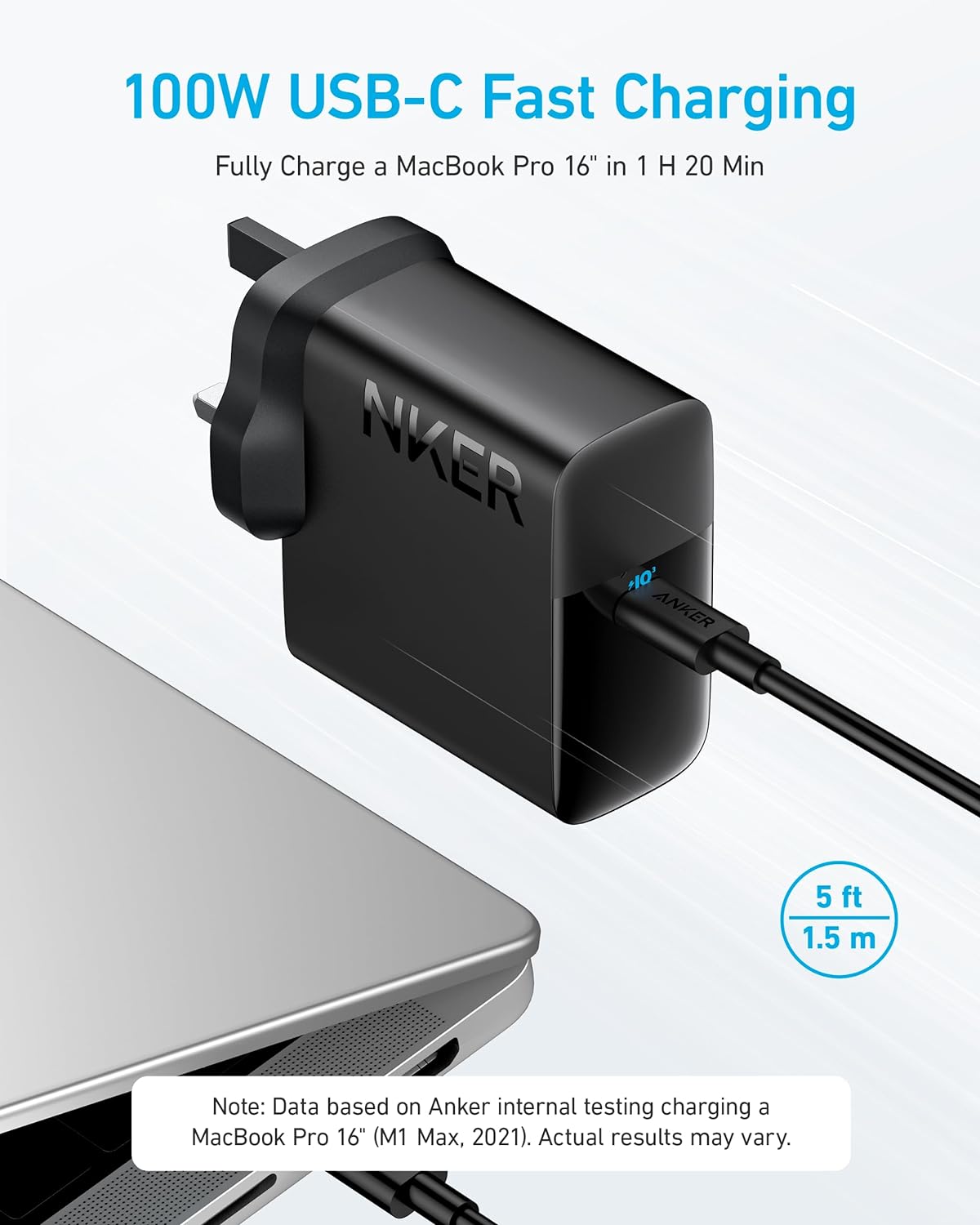 Anker 317 Charger (100W Max) - Image 2