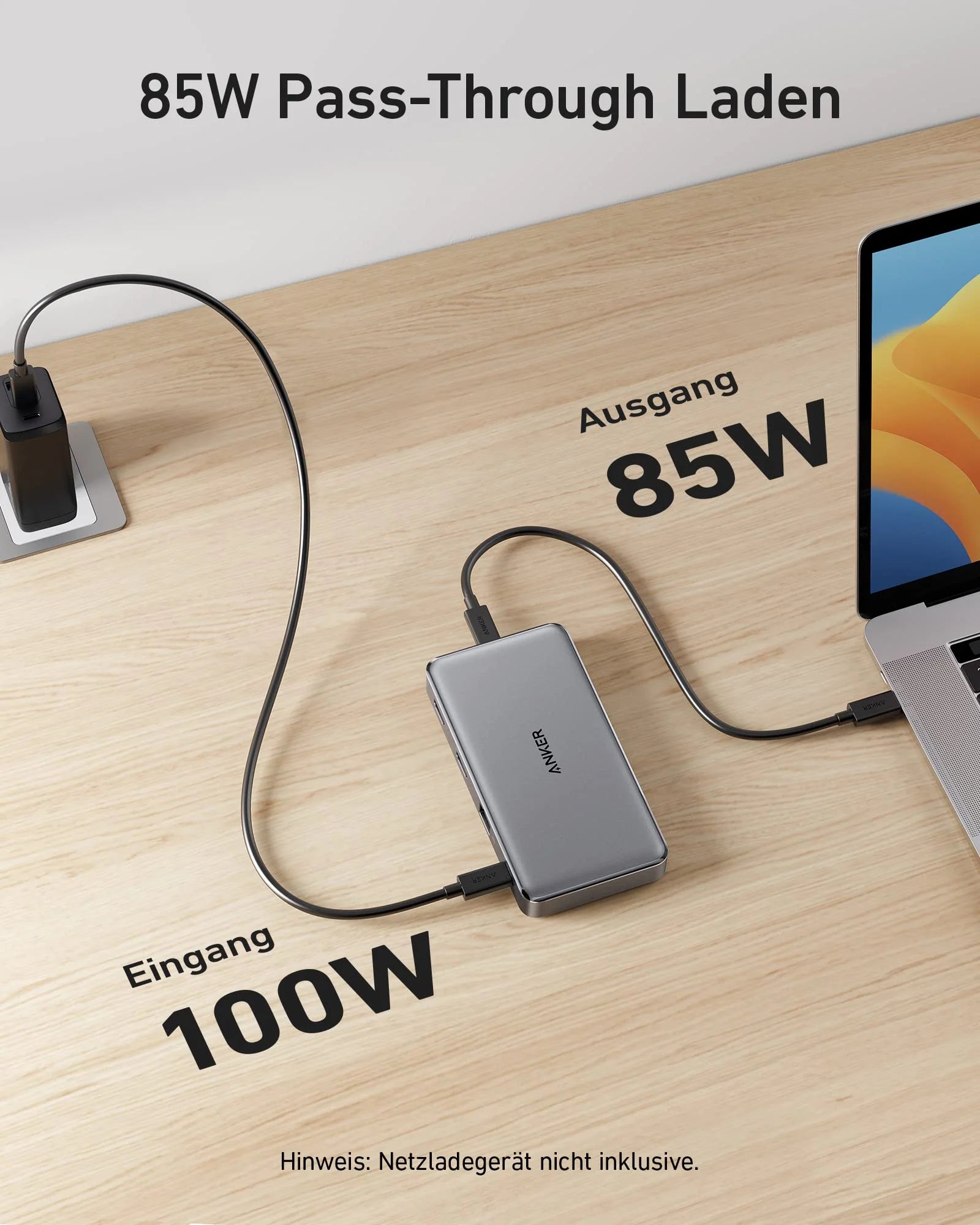 Anker 563 USB-C Hub (10-in-1, Dual 4K HDMI, for MacBook) - Image 3