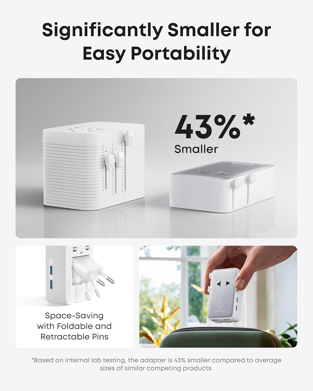 Anker Nano Travel Adapter (5-in-1, 20W, 1-Pack) - Image 10