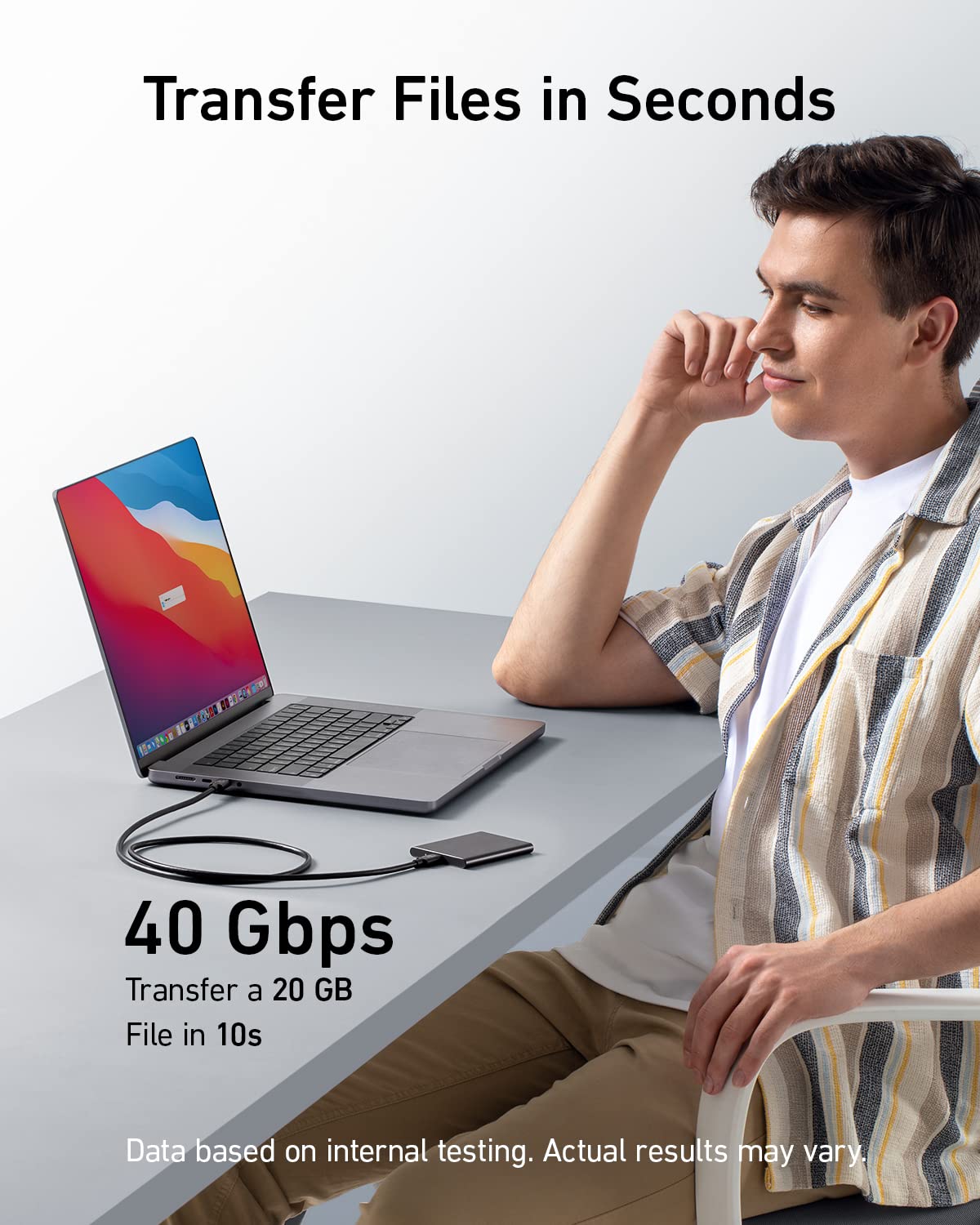 Anker 515 USB-C to USB-C Cable (Thunderbolt 4 Compatible)??2 packs?? - Image 3