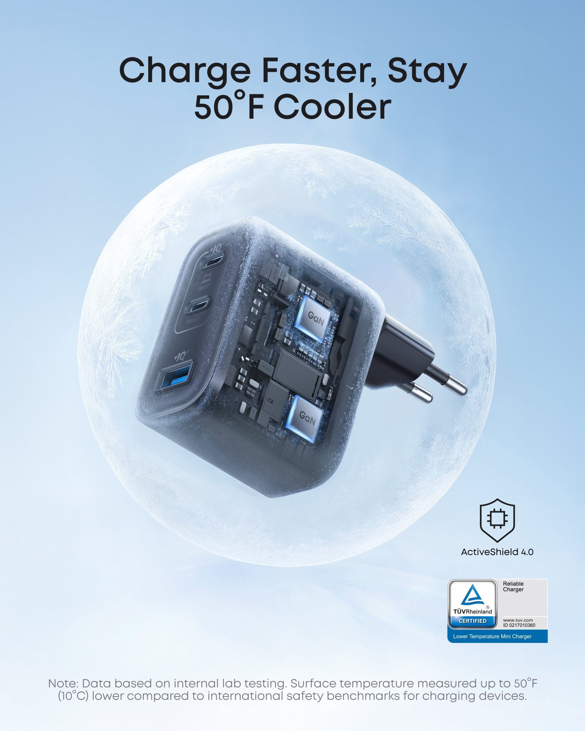 Anker Nano Charger (70W, 3 Ports) - Image 5