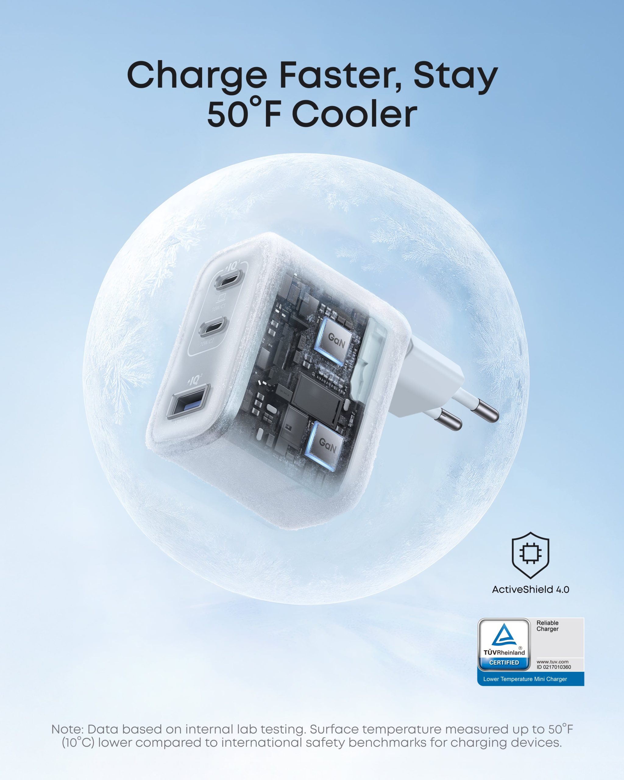 Anker Nano Charger (70W, 3 Ports) - Image 11