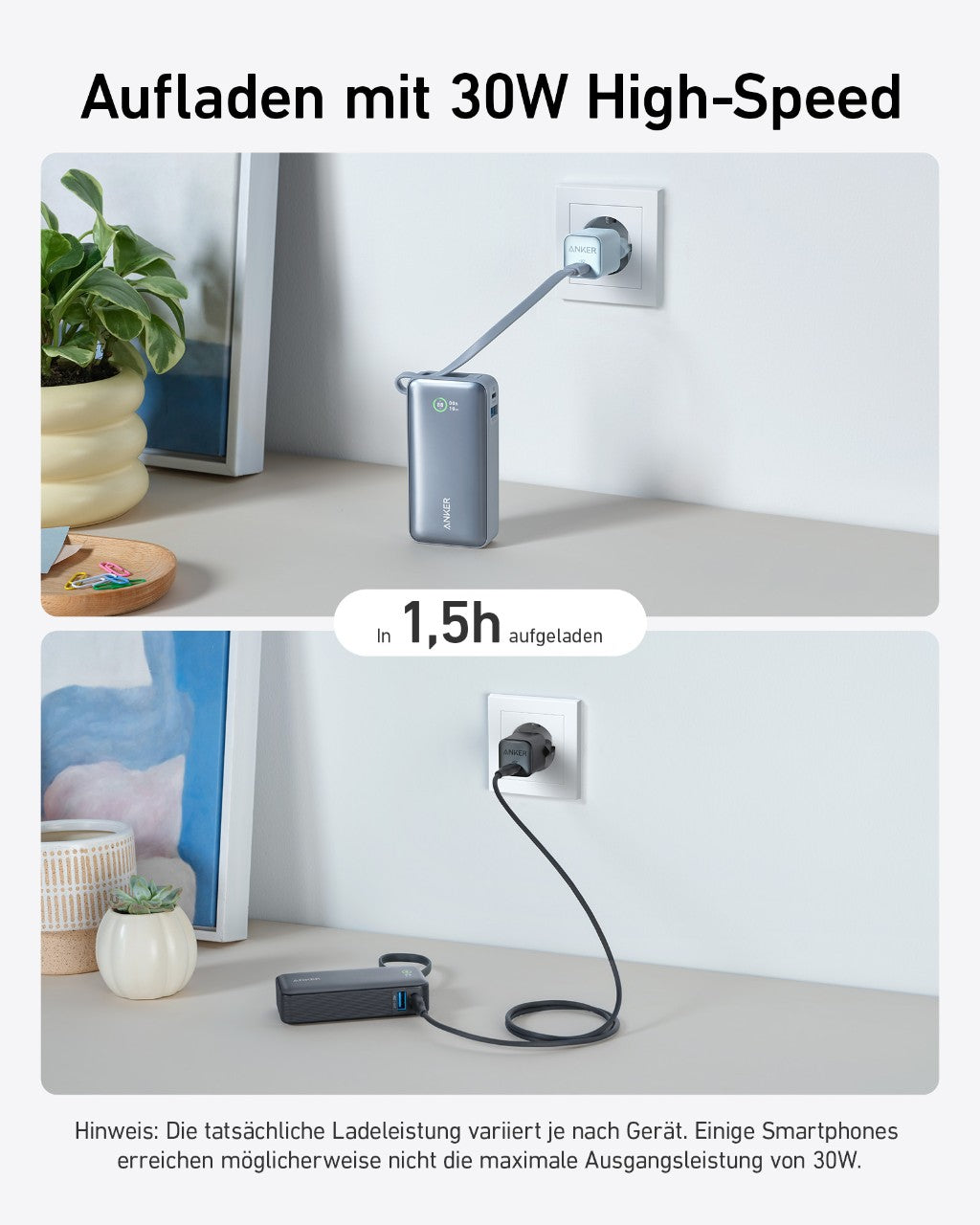 Anker Nano Powerbank + 641 USB-C auf Lightning Kabel (0,9m) - Image 6