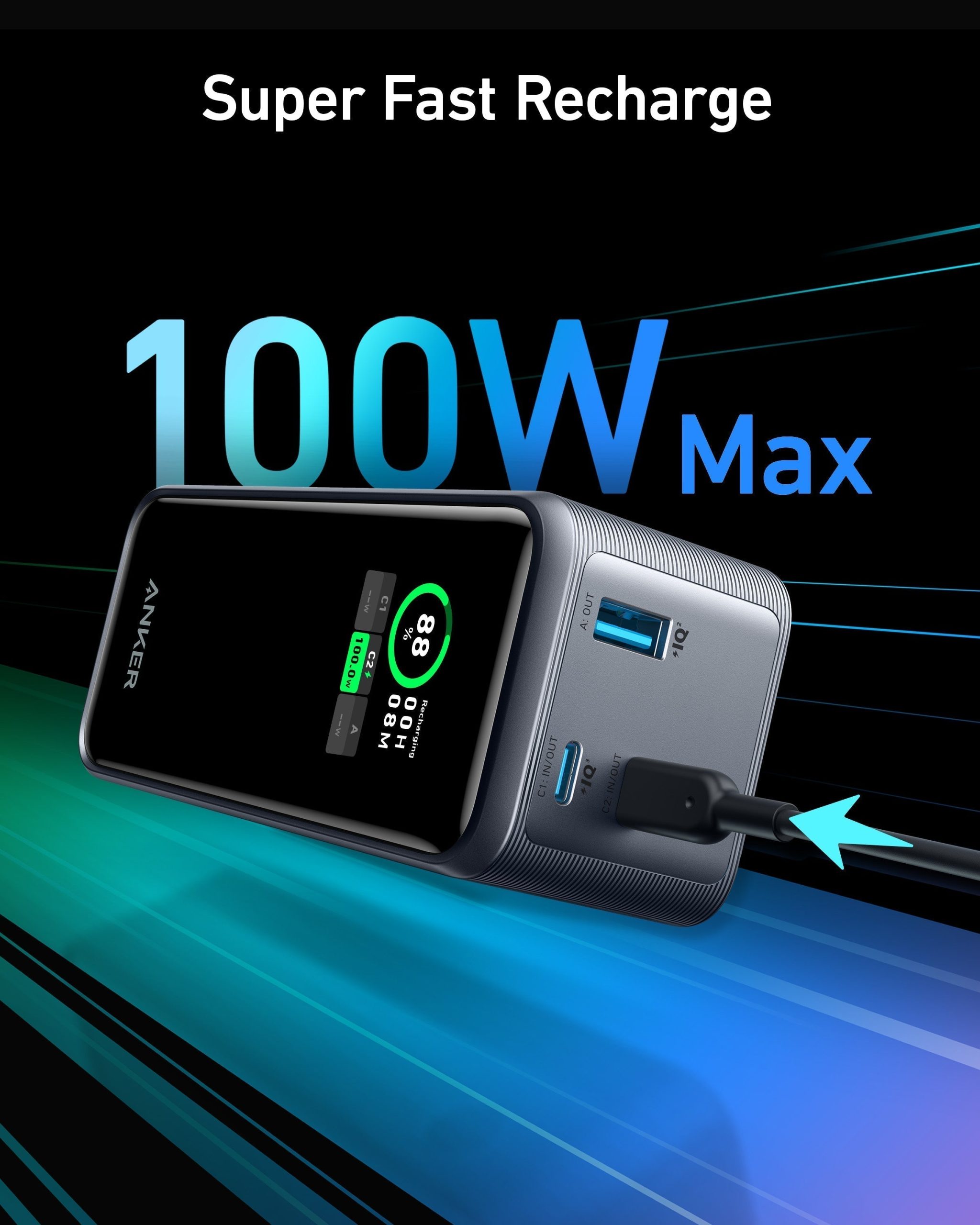 Anker Prime 20,000mAh Power Bank (200W) and 737 Charger (GaNPrime 120W) - Image 4