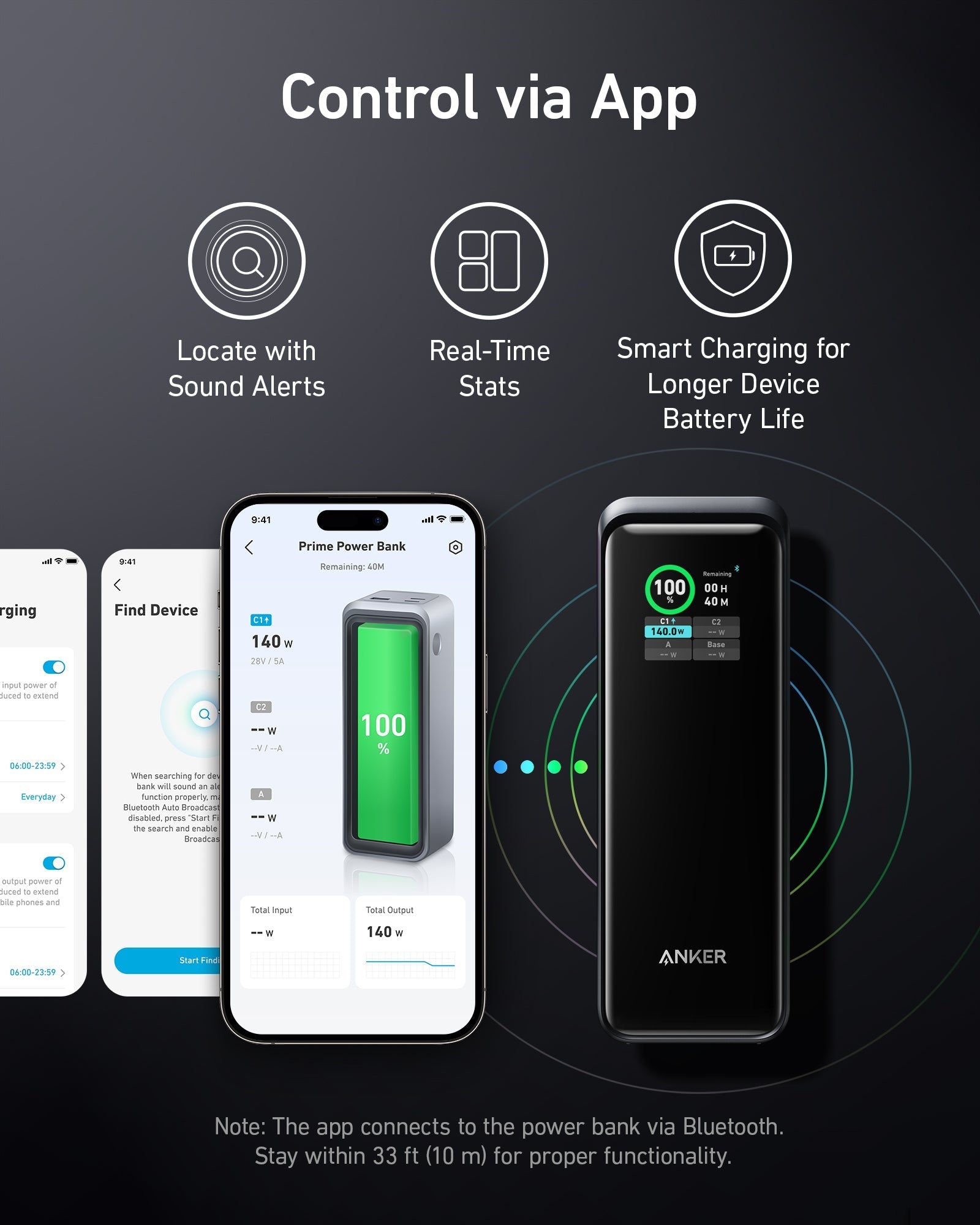Anker Prime 27,650mAh Power Bank, 250W Multi-Device Fast Charger - Image 3