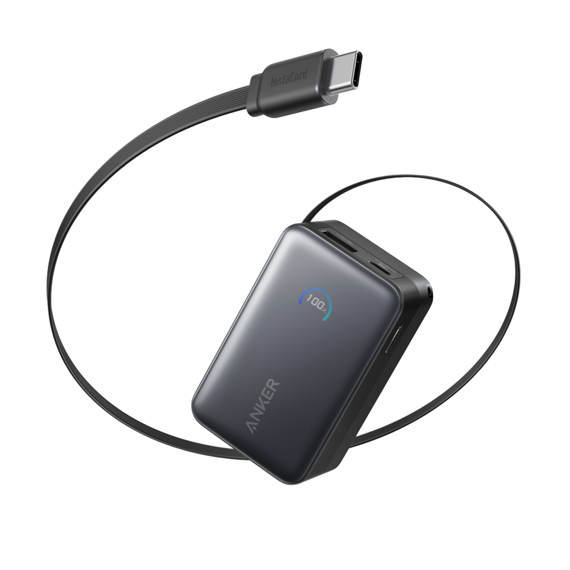Anker Laptop Charger (140W, 4-Port, PD 3.1) with USB-C Cable and Nano Power Bank (10K, 45W, Built-In Retractable USB-C Cable) - Image 7