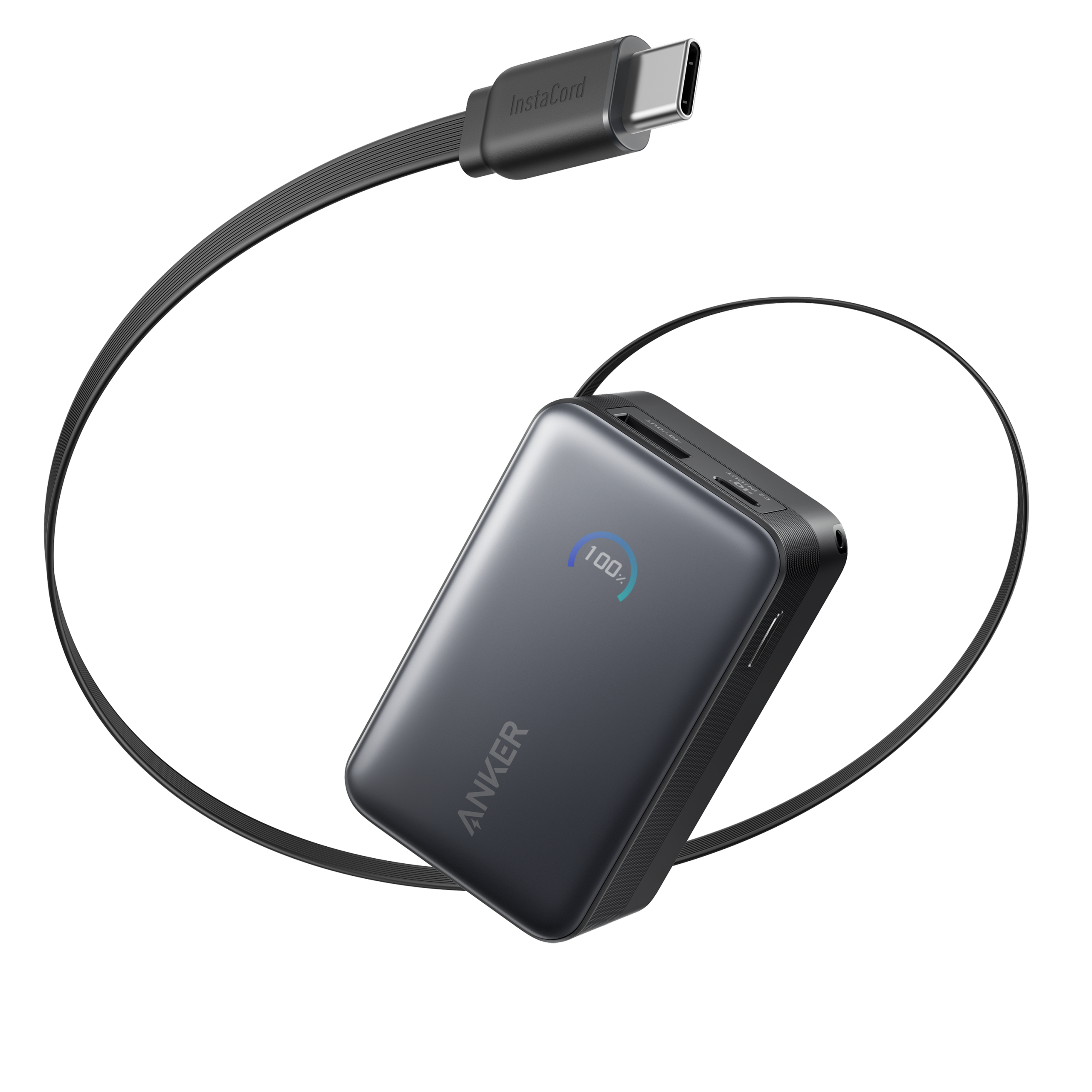 Anker Ladeger?t (140W, 4-Port, PD 3.1) mit USB-C Kabel + Nano Powerbank (10K, 45W, Integriertes einziehbares USB-C Kabel) - Image 13