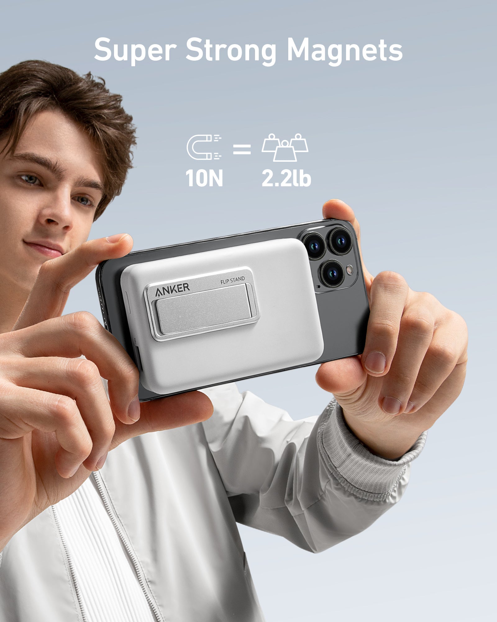 Anker 633 Magnetic Battery (10k, Built-in Stand) - Image 21
