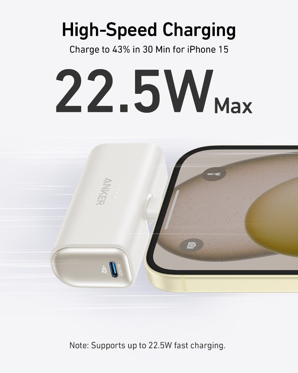 Anker Refurbished Nano Power Bank (22.5W, Built-In USB-C Connector) - Image 16
