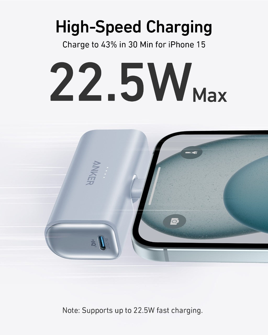 Anker Refurbished Nano Power Bank (22.5W, Built-In USB-C Connector) - Image 9