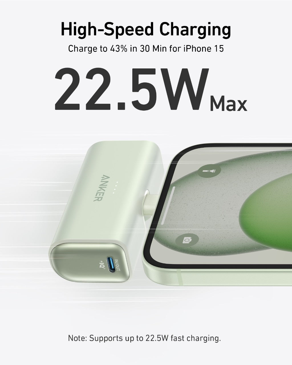 Anker Refurbished Nano Power Bank (22.5W, Built-In USB-C Connector) - Image 23