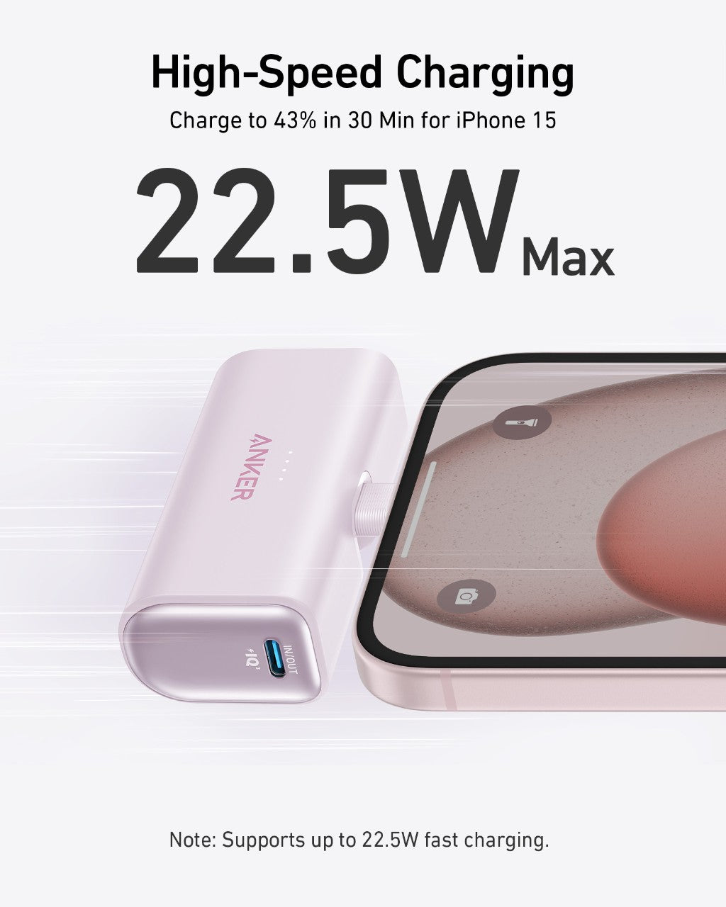 Anker Refurbished Nano Power Bank (22.5W, Built-In USB-C Connector) - Image 30