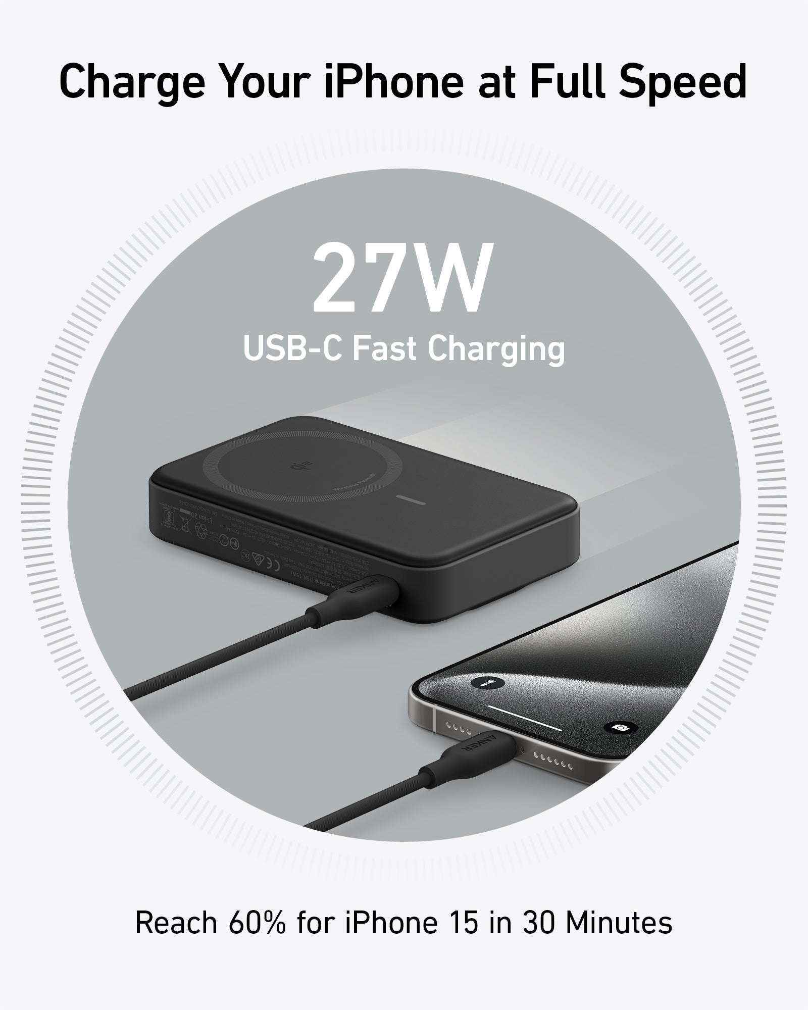 Anker MagGo Wireless Charging Station (3-in-1 Pad) and MagGo Power Bank (10K) - Image 15