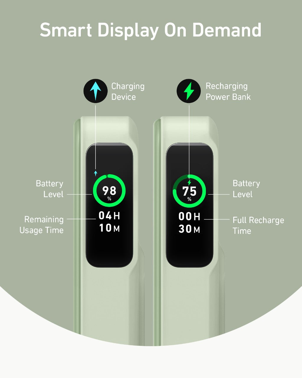Anker MagGo Power Bank (10K, Built-in Stand & Smart Display) - Image 26