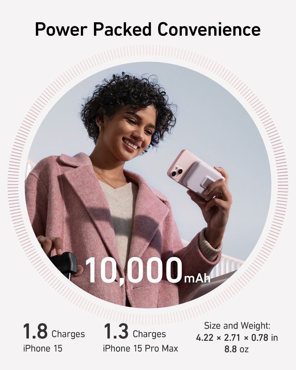 Anker MagGo Power Bank (10K, Built-in Stand & Smart Display) - Image 34