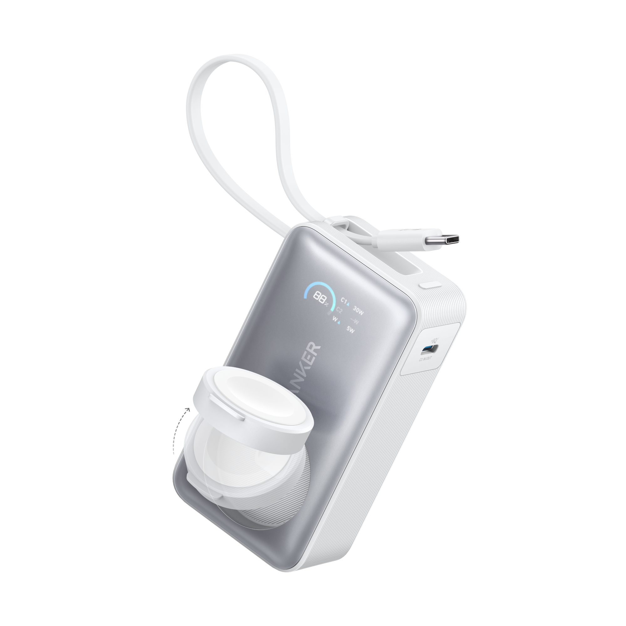 Anker MagGo Power Bank (10K, 35W, For Apple Watch) - Image 7