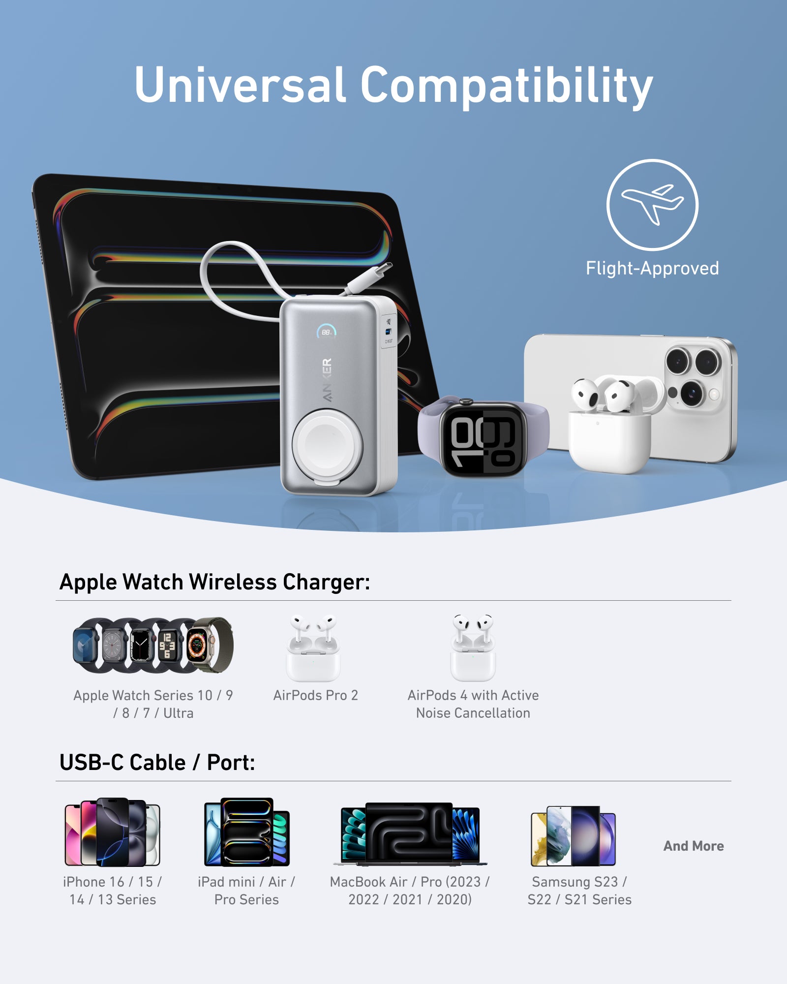 Anker MagGo Power Bank (10K, 35W, For Apple Watch) - Image 12