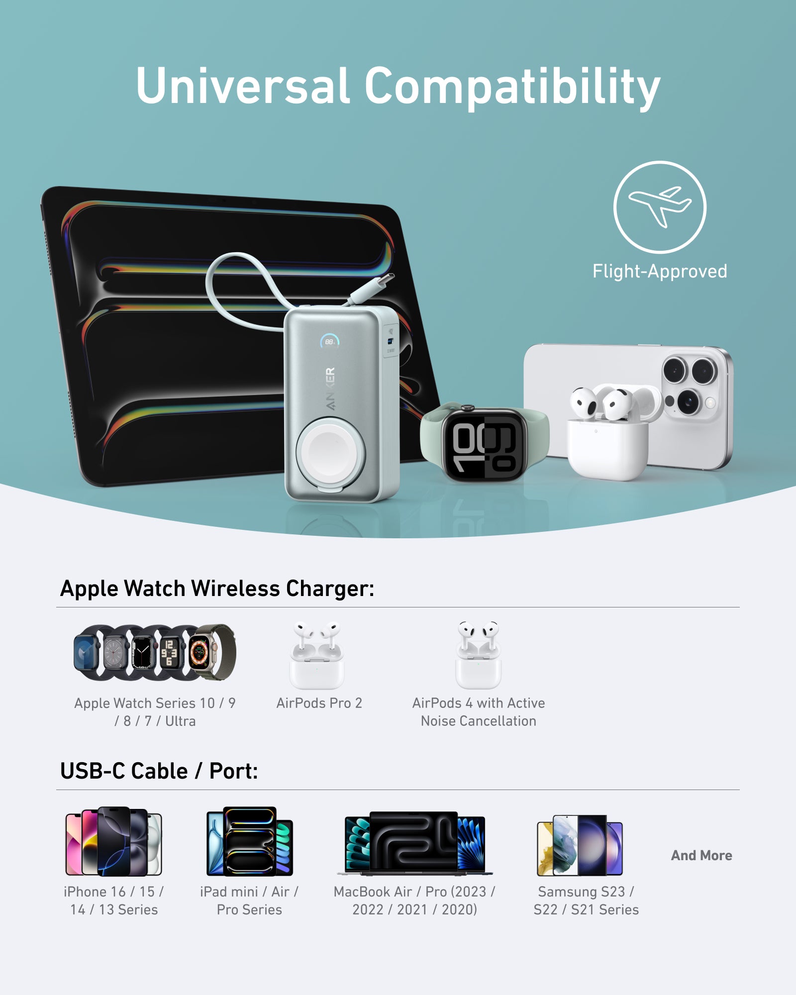 Anker MagGo Power Bank (10K, 35W, For Apple Watch) - Image 24