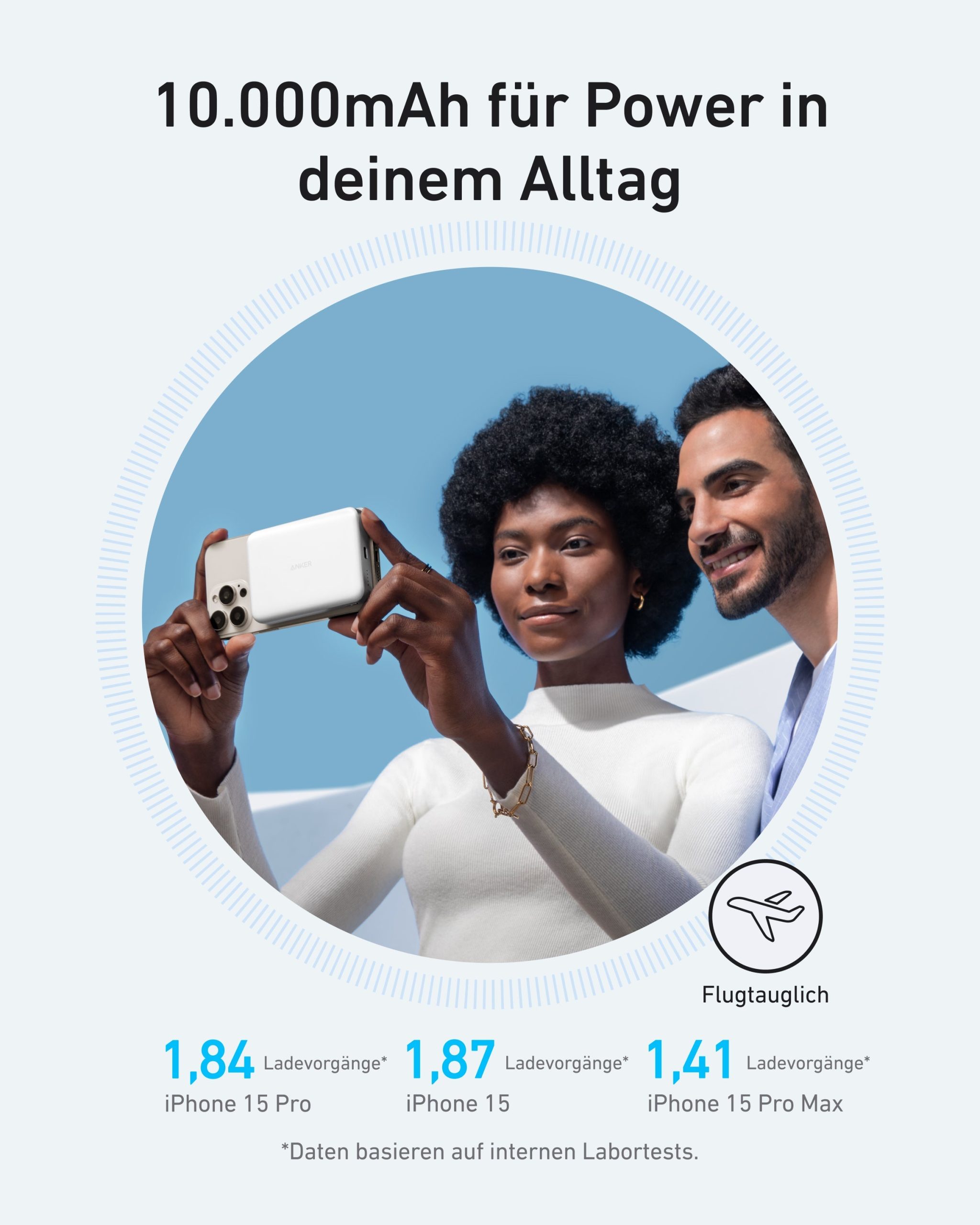 Anker Powerbank (25K, 165W, Integriertes + einziehbares Kabel) + MagGo Powerbank (10000mAh, Slim) - Image 12