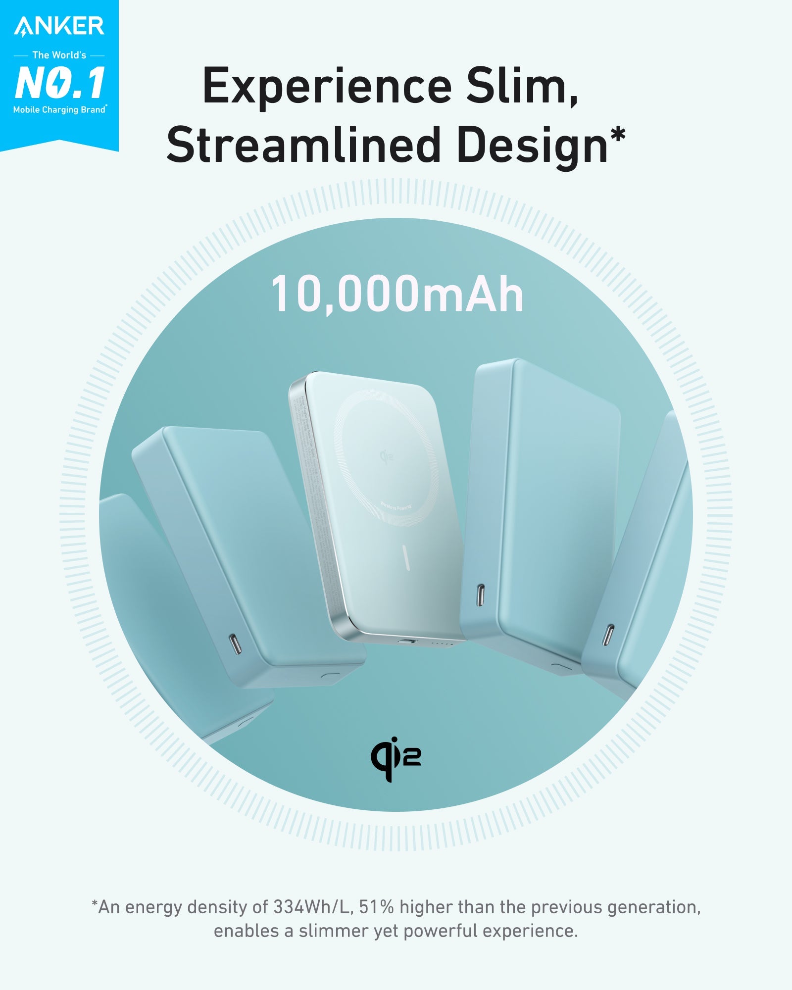 Anker MagGo Power Bank, 10,000mAh Wireless Charger, Ultra-Slim, 15W Fast Charging - Image 15