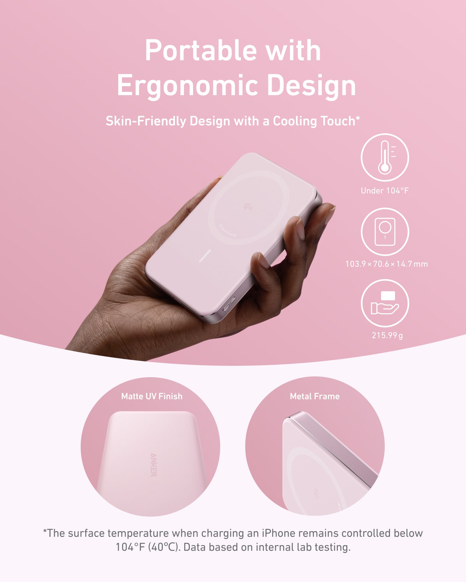 Anker MagGo Power Bank, 10,000mAh Wireless Charger, Ultra-Slim, 15W Fast Charging - Image 22