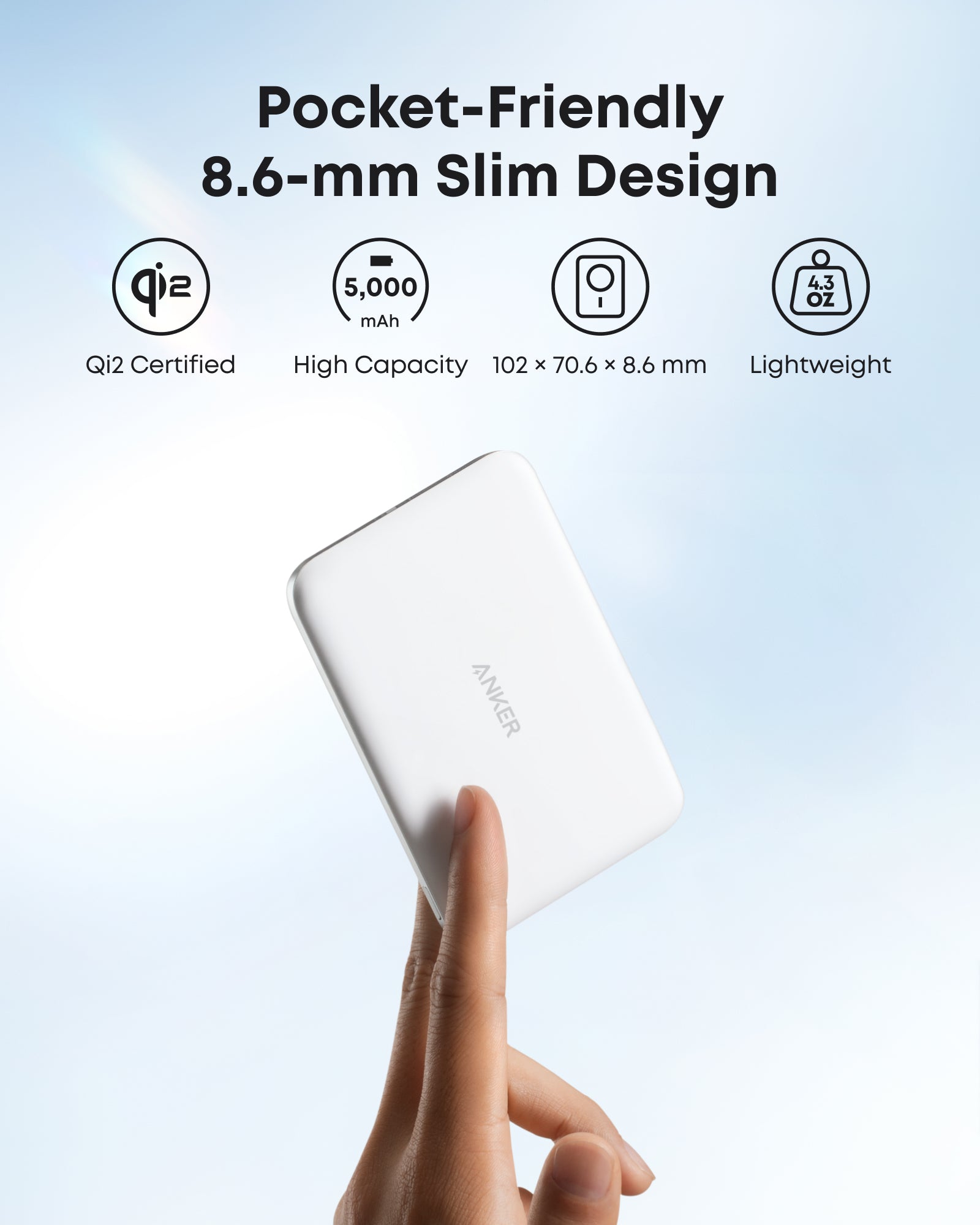 Anker Laptop Charger (140W, 4-Port, PD 3.1) with USB-C Cable + Nano Power Bank (5K, MagGo, Slim) - Image 10