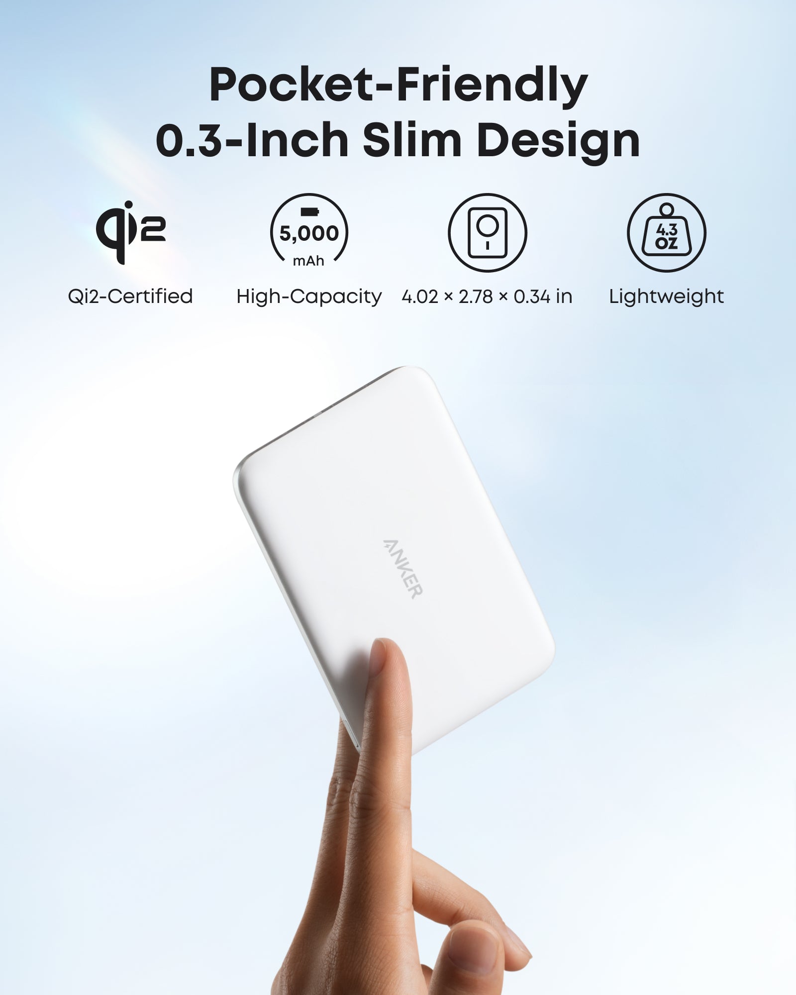 Anker Nano Power Bank (5K, MagGo, Slim) - Image 12