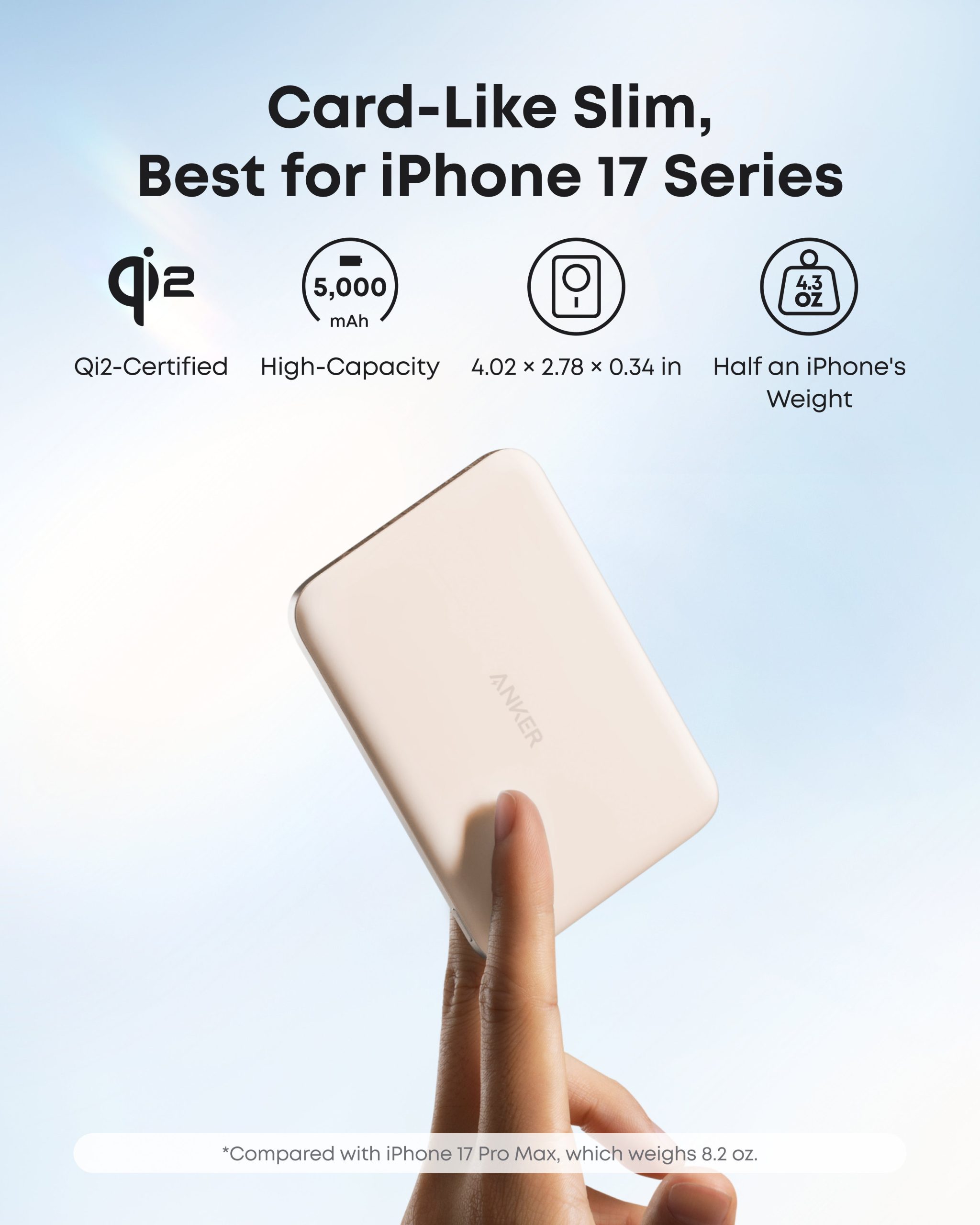 Anker Nano Power Bank (5K, MagGo, Slim) - Image 21