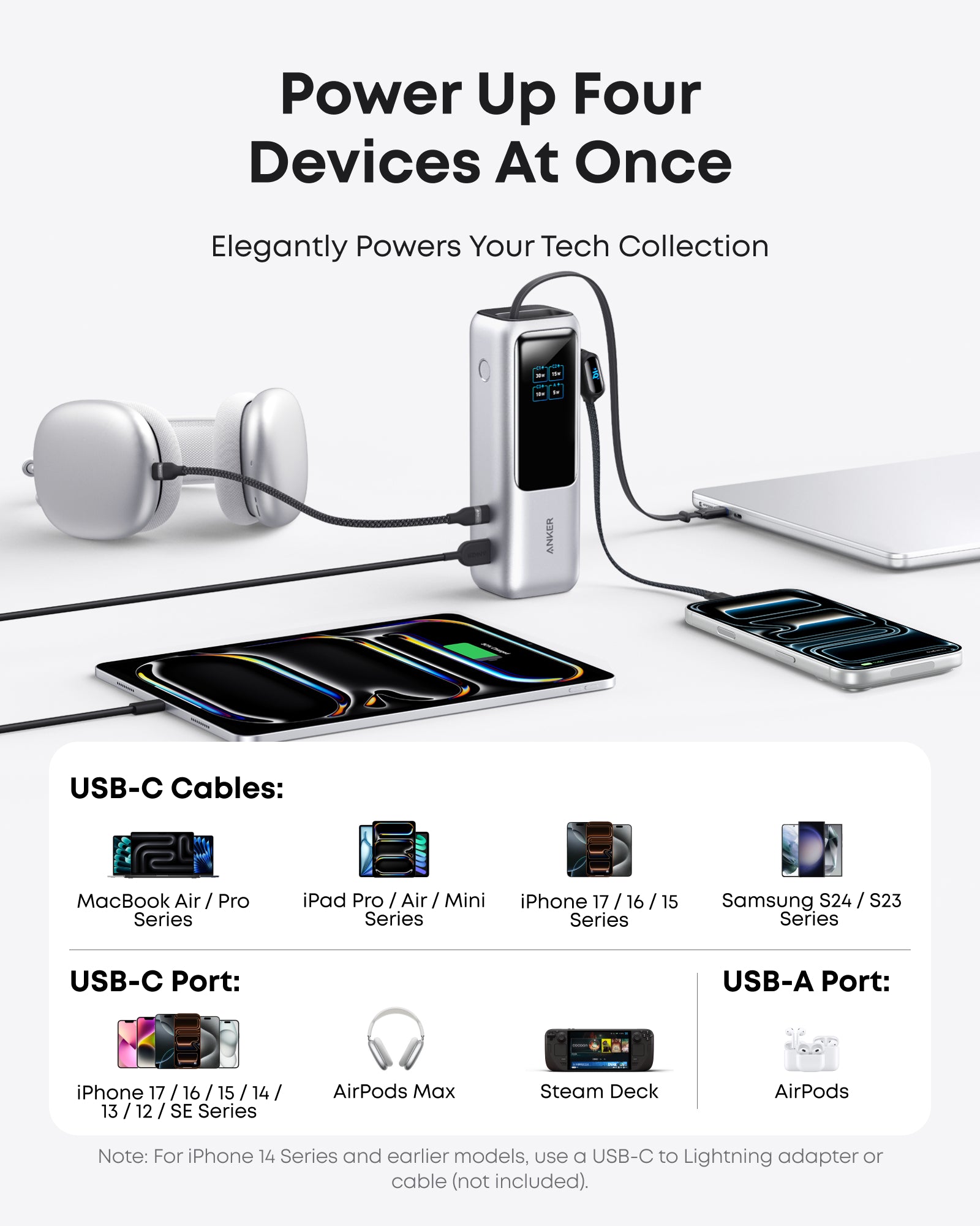 Anker Laptop Power Bank (25K, 165W, Built-In and Retractable Cables) ??2-Pack - Image 13