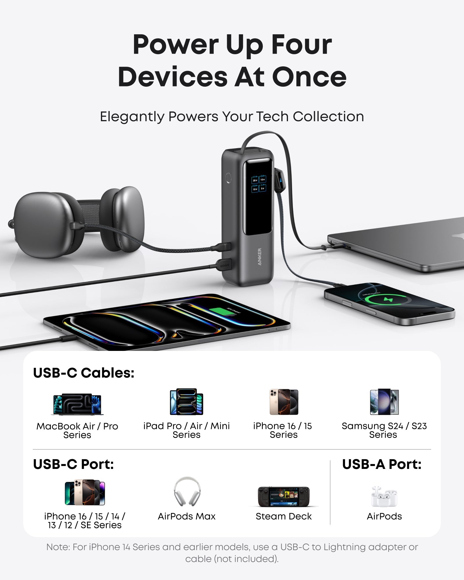Anker 2 ?? Laptop Power Bank (25K, 165W, Built-In Retractable Cable) - Image 6
