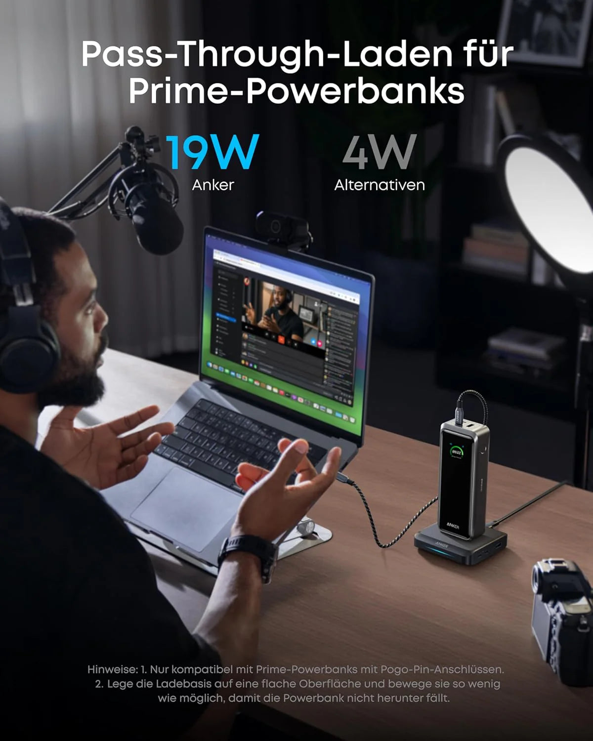 Anker Prime Powerbank (26K, 300W) + Prime Charging Base (150W, 3 Ports) - Image 11