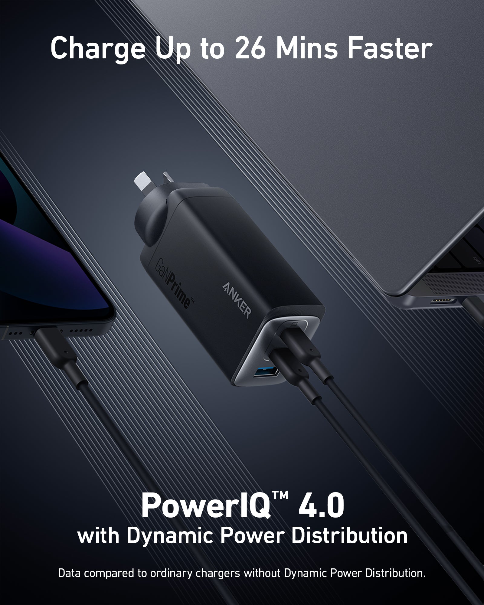 Anker 2 x 737 Charger (GaNPrime 120W) - Image 3
